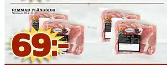 Prisma Mat Rimmad fläsksida erbjuda