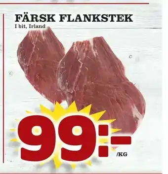 Färsk flankstek