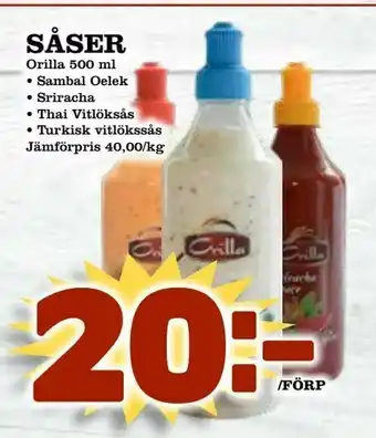Prisma Mat Såser erbjuda