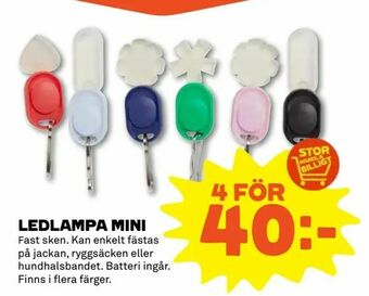 Stora Coop Ledlampa mini erbjuda