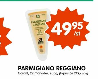 Tempo Parmigiano reggiano erbjuda