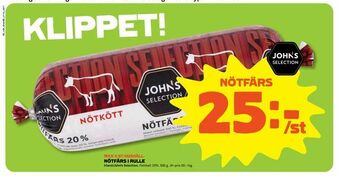 Stora Coop Nötfärs erbjuda