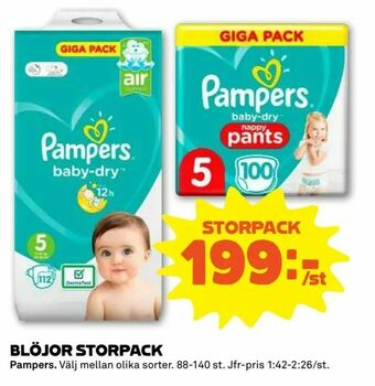 Stora Coop Blöjor storpack erbjuda
