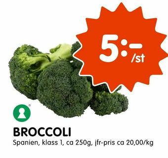 Tempo Broccoli erbjuda
