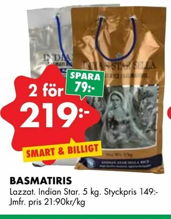 ÖoB Basmatiris erbjuda
