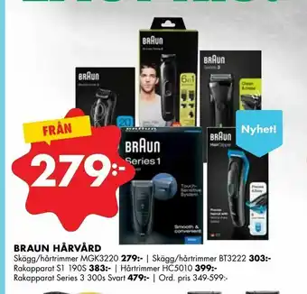 Braun hårvård