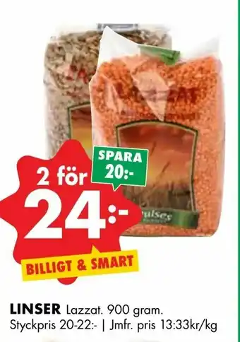 ÖoB Linser erbjuda