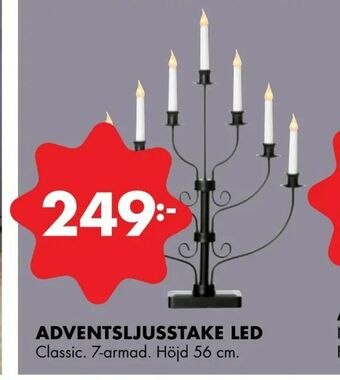 ÖoB Adventsljusstake led erbjuda