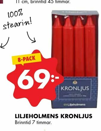 ÖoB Liljeholmens kronljus erbjuda