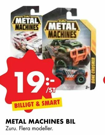 Metal machines bil