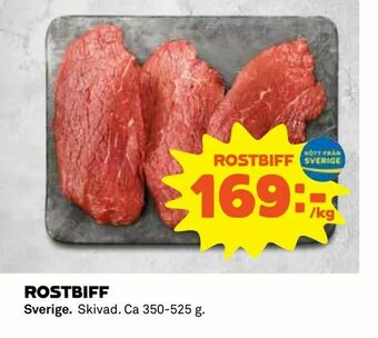 Coop Rostbiff erbjuda