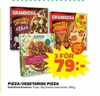 Coop Forum Pizza/vegetarisk pizza erbjuda