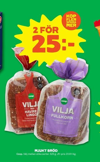 Coop Forum Mjukt bröd erbjuda