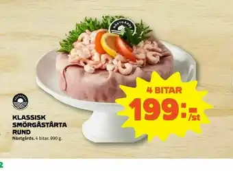 Coop Forum Klassisk smörgåstårta rund erbjuda