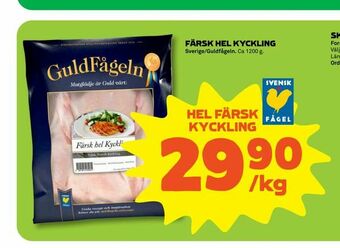 Coop Forum Hel färsk kyckling erbjuda