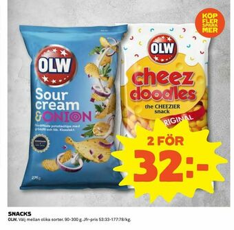 Coop Konsum Snacks erbjuda