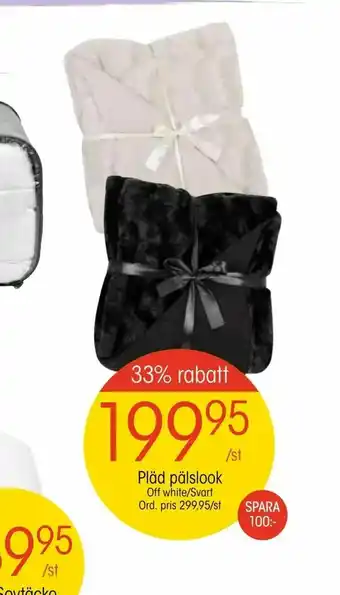 EKO Pläd pälslook erbjuda