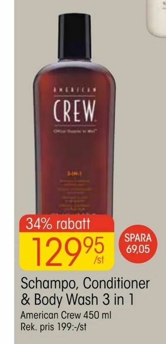 EKO Schampo, Conditioner & Body Wash 3 in 1 erbjuda