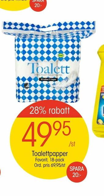 EKO Toalettpapper erbjuda