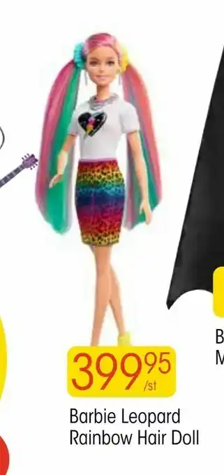 EKO Barbie Leopard Rainbow Hair Doll erbjuda