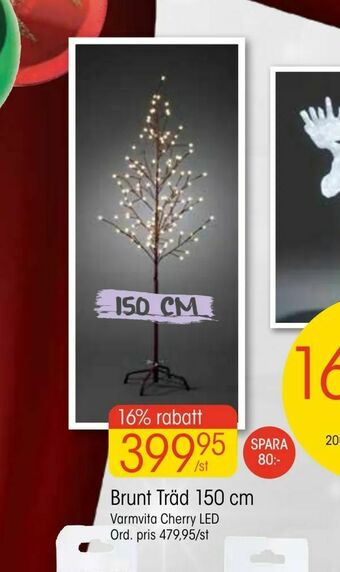 EKO Brunt Träd 150 cm erbjuda
