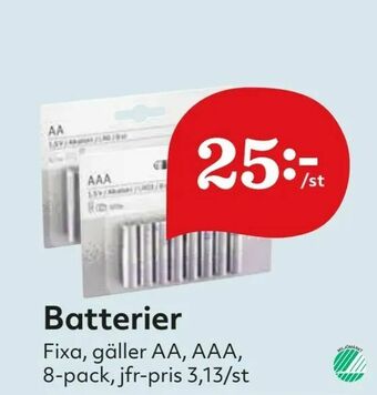 Hemköp Batterier erbjuda