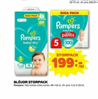 Stora Coop Blöjor storpack erbjuda