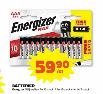 Stora Coop Batterier erbjuda