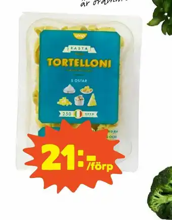 Coop Tortellini 5 ostar erbjuda