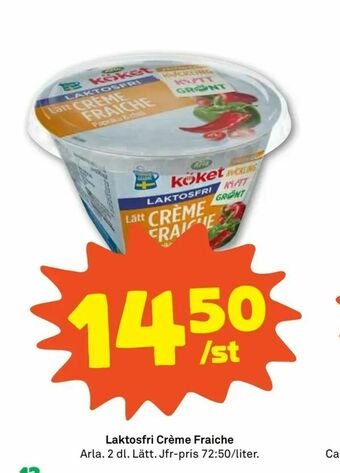 Coop Forum Laktosfri Crème Fraiche erbjuda