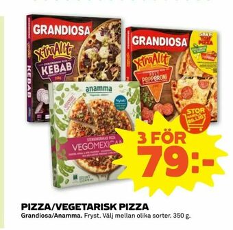 Coop Forum Pizza/vegetarisk pizza erbjuda
