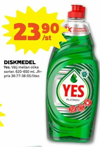 Stora Coop Diskmedel erbjuda