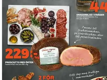 Prosciutto med örter