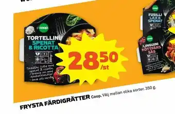 Stora Coop Frysta färdigrätter erbjuda