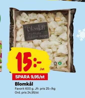 City Gross Blomkål erbjuda