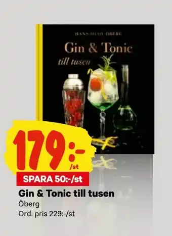 City Gross Gin & Tonic till tusen erbjuda
