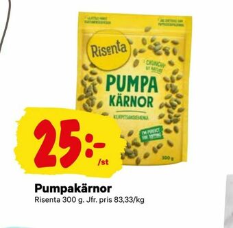City Gross Pumpakärnor erbjuda