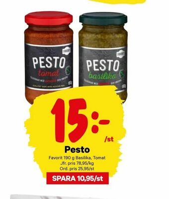 City Gross Pesto erbjuda