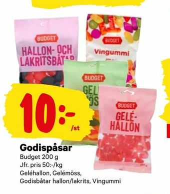 City Gross Godispåsar erbjuda