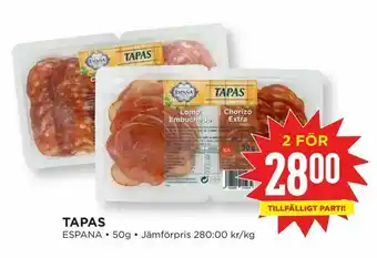 Willys Tapas erbjuda