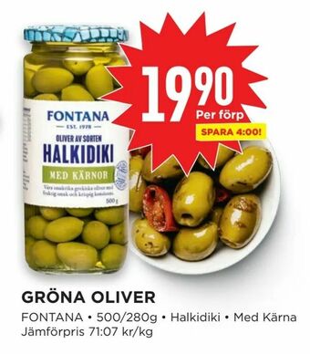 Willys Gröna oliver erbjuda