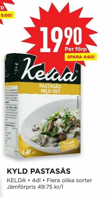 Willys Kyld pastasås erbjuda