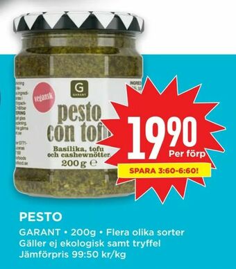 Willys Pesto erbjuda