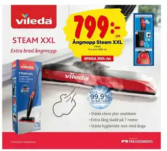 City Gross Ångmopp Steam XXL erbjuda