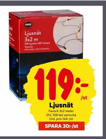 Ljusnät