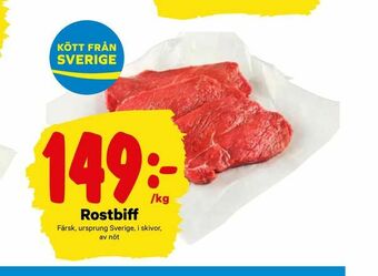 City Gross Rostbiff erbjuda