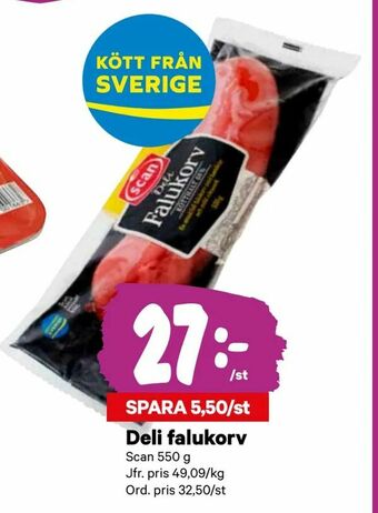 City Gross Deli falukorv erbjuda