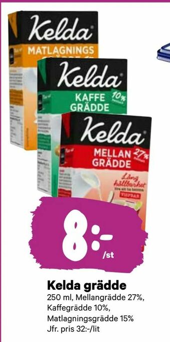 City Gross Kelda grädde erbjuda