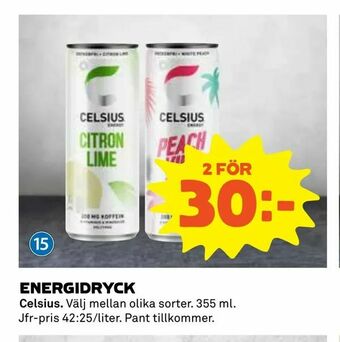 Coop Konsum Energidryck erbjuda