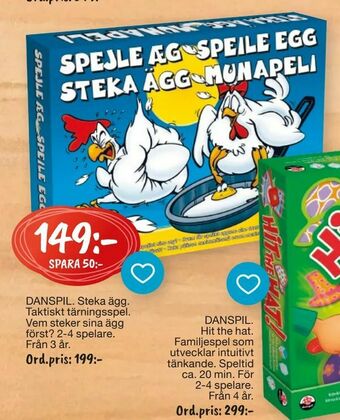 Leklust DANSPIL. Steka ägg erbjuda